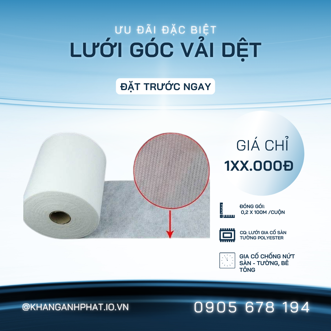 Lưới góc Vải dệt Gia cường
